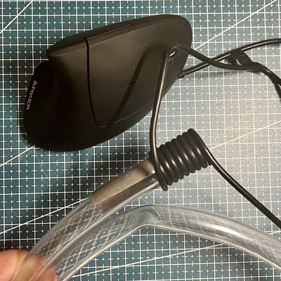 if cable too flexible - keep tube inside Thumbnail