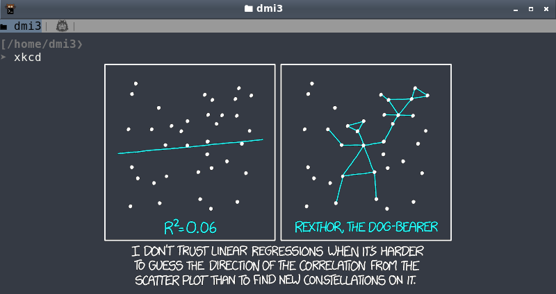 XKCD in terminal!